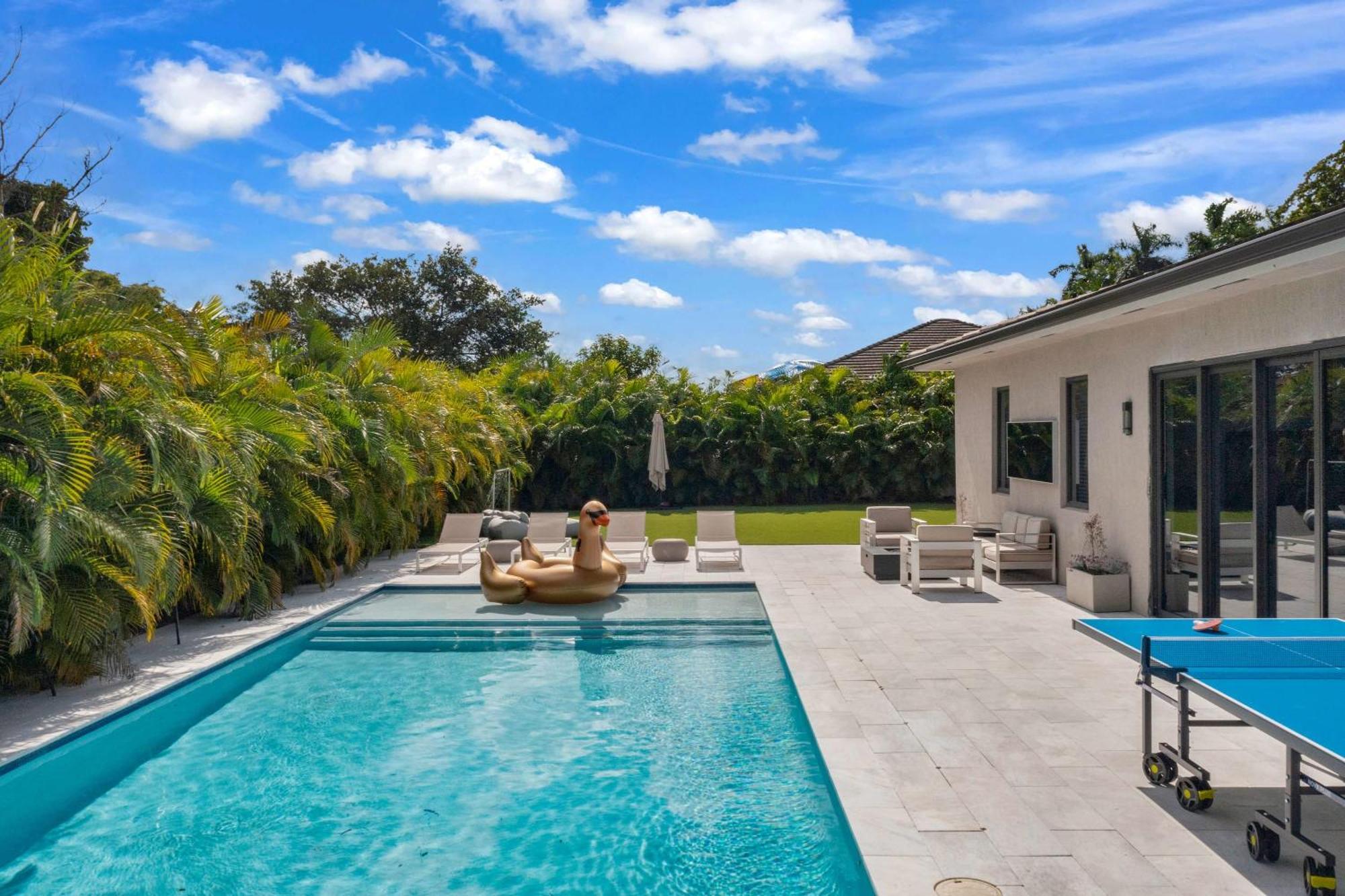 Luxury Villa Amara W/Heated Pool/Sauna/Gym/Bbq Miami Luaran gambar