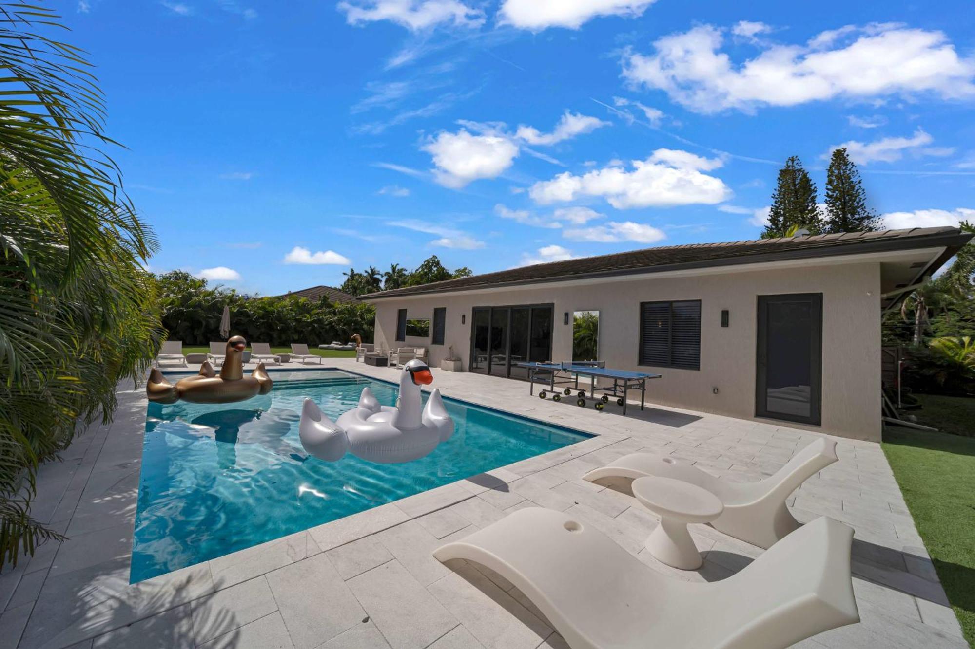 Luxury Villa Amara W/Heated Pool/Sauna/Gym/Bbq Miami Luaran gambar