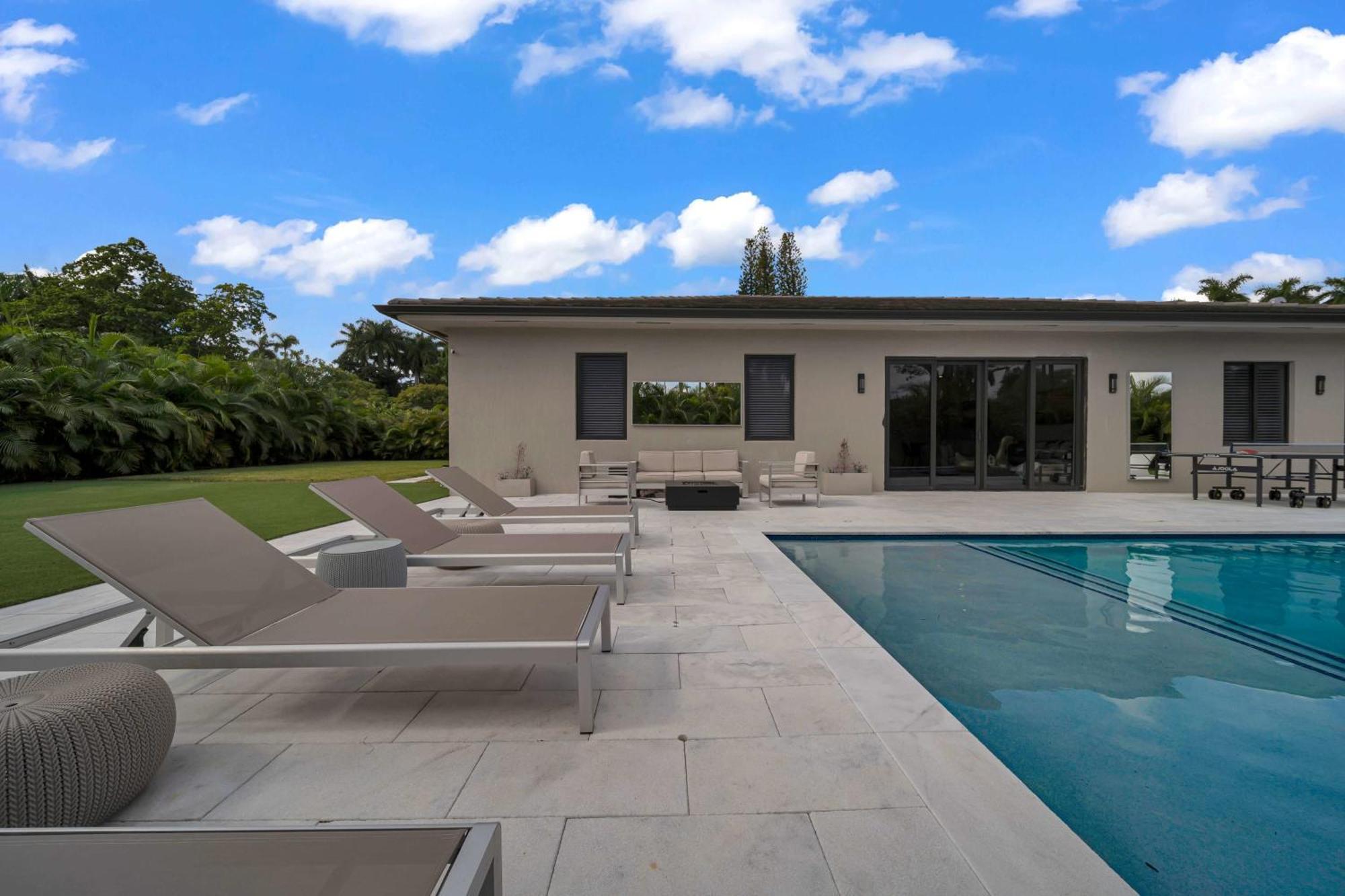 Luxury Villa Amara W/Heated Pool/Sauna/Gym/Bbq Miami Luaran gambar