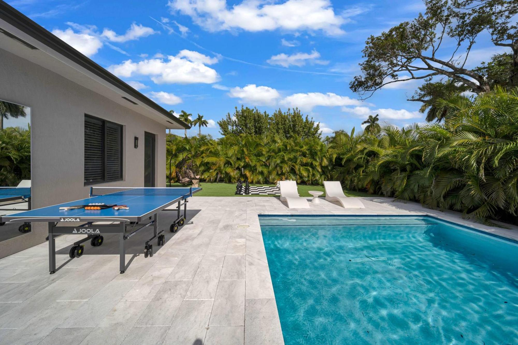 Luxury Villa Amara W/Heated Pool/Sauna/Gym/Bbq Miami Luaran gambar