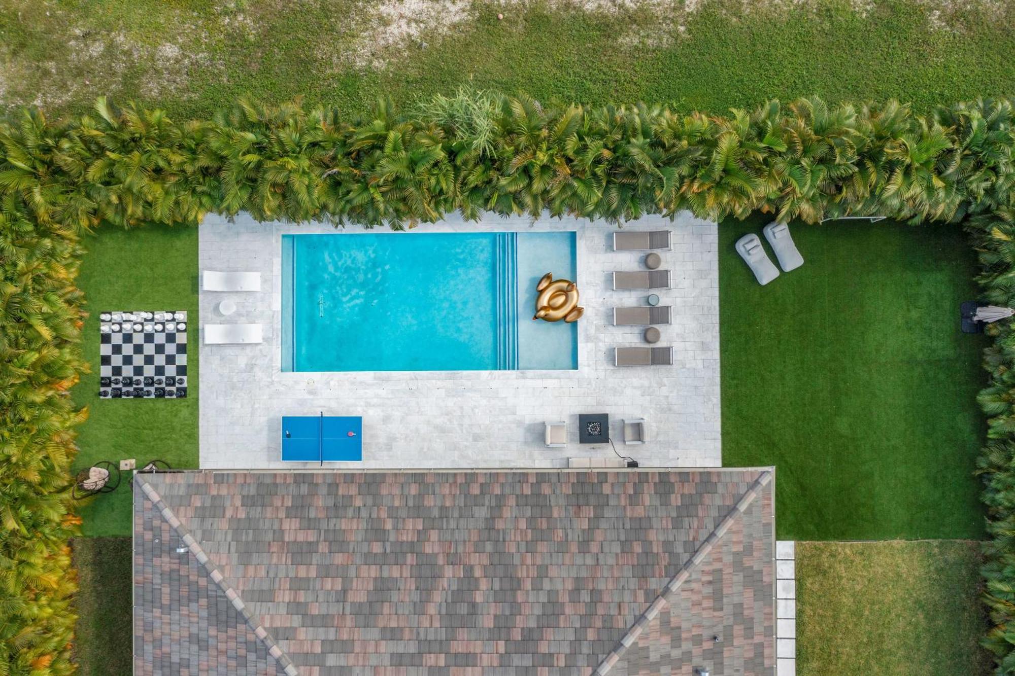 Luxury Villa Amara W/Heated Pool/Sauna/Gym/Bbq Miami Luaran gambar
